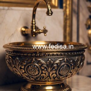Stylish Brass Bathroom Basin No-1101