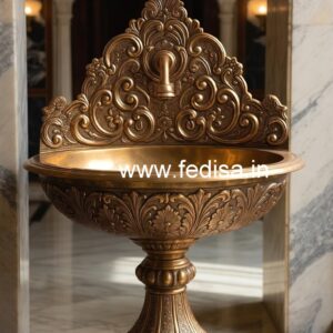 Brass Sink with Royal Texture No-1130
