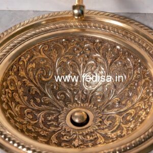 Contemporary Brass Wash Decor No-1171