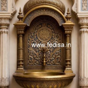 Brass Basin with Premium Texture No-1175