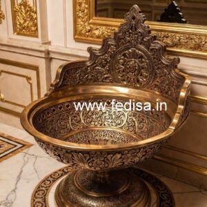 Luxury Brass Wash Basin Design Ideas for Modern Bathrooms No-1181