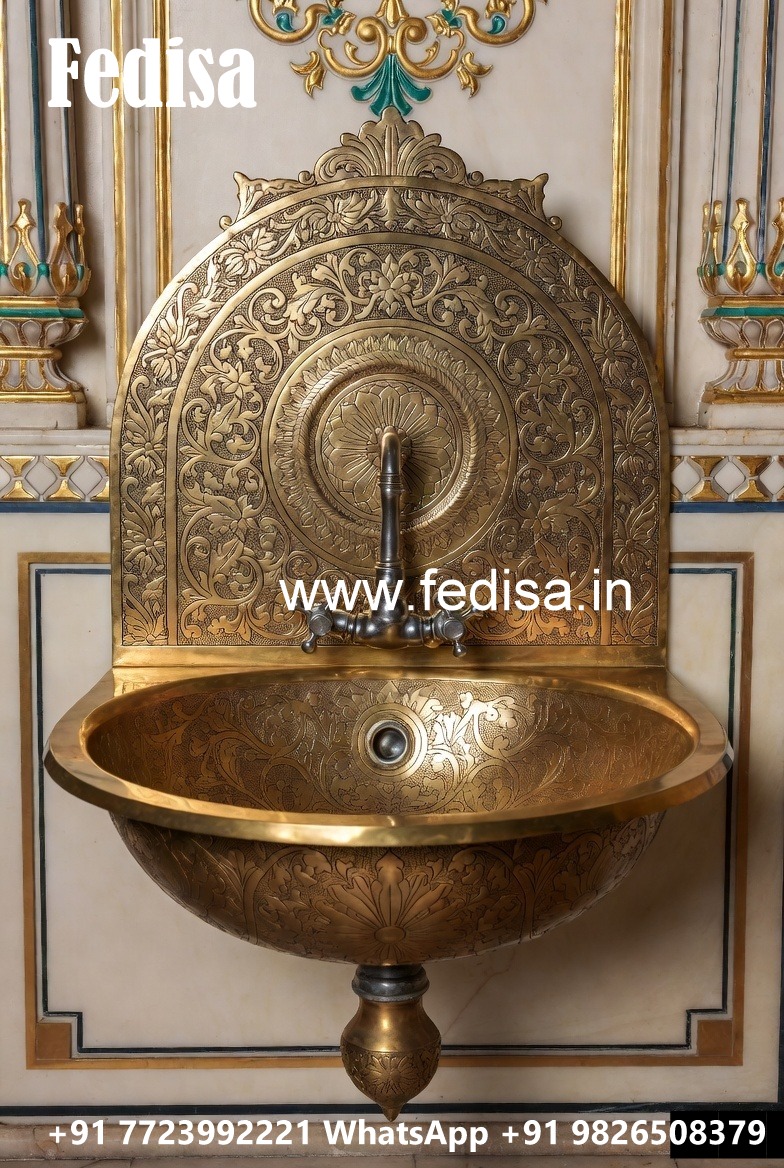 Vintage Brass Wash Basin Ideas for Timeless Bathrooms No-1192