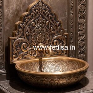 Unique Brass Wash Basin Ideas for Luxury Bathrooms No-1204