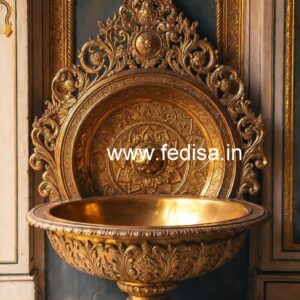 Contemporary Brass Wash Basin Design Inspiration No-1211