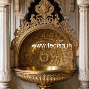 High-End Brass Wash Basin Design Inspiration No-1229