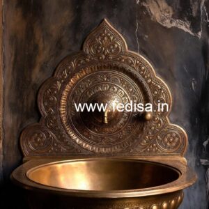 Decorative Brass Sink Designs for Elegant Homes No-1233