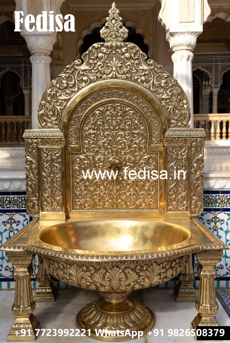 Stylish Brass Wash Basin for Elegant Home Decor No-1241