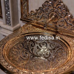 Artistic Brass Bathroom Sink Design Collection No-1252