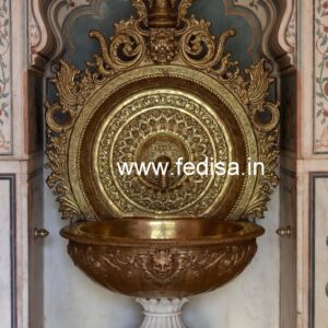 Premium Bathroom Styling with Brass Wash Basin No-1255
