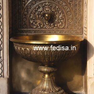 Luxury Brass Wash Basin for Contemporary Decor No-1256