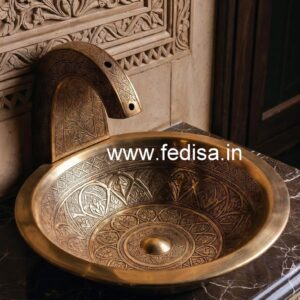 Stylish Brass Basin Decor for Contemporary Spaces No-1302