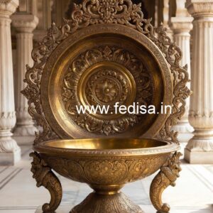 Brass Wash Basin Ideas for Elegant Interior Decor No-1308