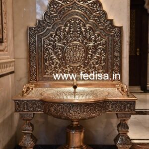 Brass Wash Basin Decor with Minimalist Style No-1329