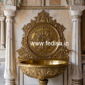 Contemporary Brass Wash Basin for Premium Interiors No-1330