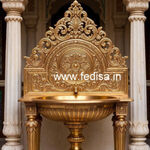 Handmade Brass Wash Basin for Interior Inspiration No-1333