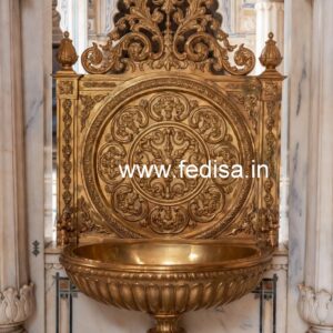 Stylish Brass Wash Basin for Marble Bathrooms No-1375