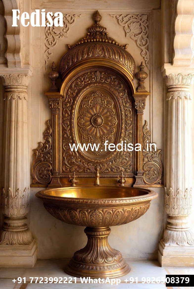 Stylish Brass Basin Inspiration for Bathroom Decor No-1423