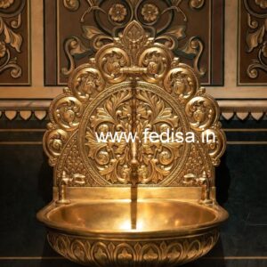 Decorative Brass Sink Designs for Dream Bathrooms No-1474