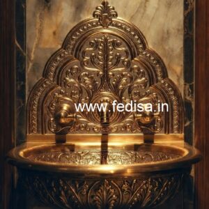 Royal Brass Basin Design No-1487