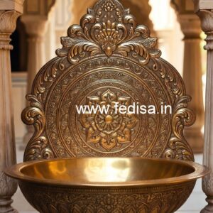 Contemporary Brass Basin No-1495