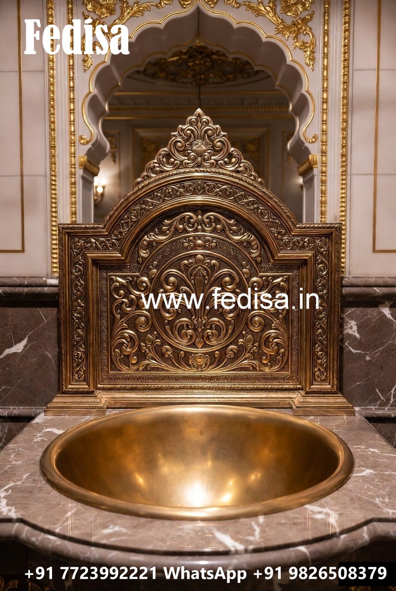 Brass Basin for Dream Bathrooms No-1517