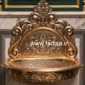 Brass Sink for Elegant Bathrooms No-1575