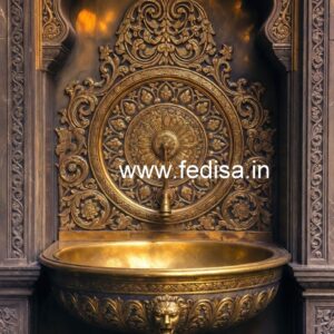 Modern Brass Basin Inspiration No-1599