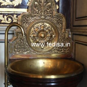 Brass Sink with Royal Finish No-1619