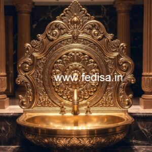 Brass Sink for Luxury Interiors No-1646