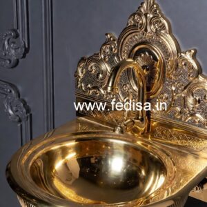 Handmade Brass Bathroom Sink No-1673
