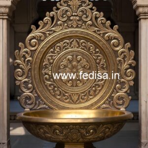 Brass Bathroom Basin Decor No-1680