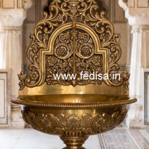 Antique Brass Wash Basin Styles for Classic Bathrooms No-1774