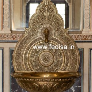 Decorative Brass Wash Basin Designs for Elegant Interiors No-1793