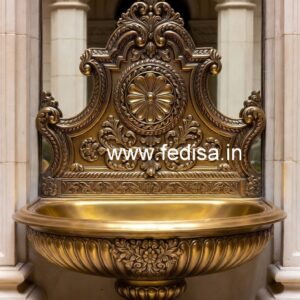 Brass Wash Basin Designs with Gold Finish Inspiration No-1795