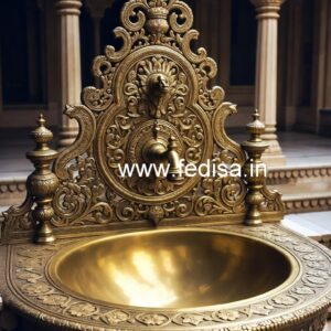 Luxury Brass Bathroom Sink Design Collection No-1803