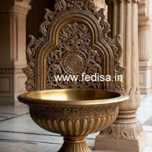 High-End Brass Wash Basin Design Inspiration No-1819