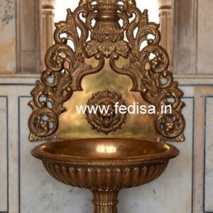 Brass Wash Basin Designs for Premium Interior Styling No-1836