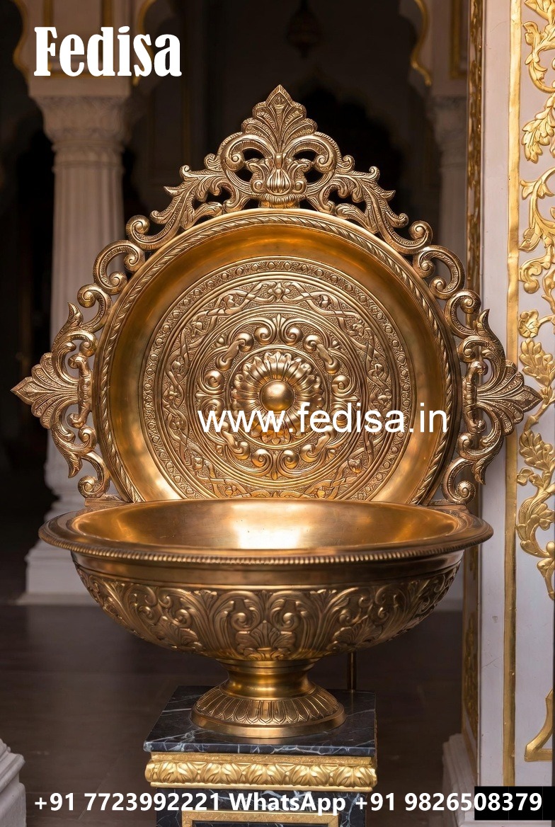 Premium Bathroom Styling with Brass Wash Basin No-1845