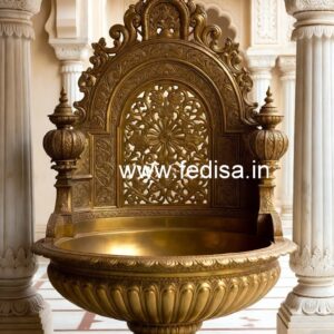 Modern Brass Wash Basin with Minimal Design No-1851