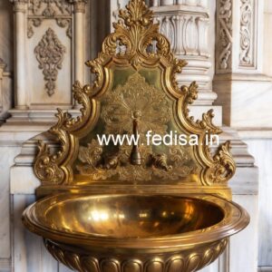 Contemporary Brass Wash Basin Decor Inspiration No-1856