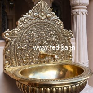 Artistic Brass Basin Decor for Elegant Bathrooms No-1867