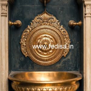 Designer Brass Wash Basin with Luxury Appeal No-1868