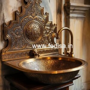 Royal Brass Wash Basin Inspiration for Luxury Homes No-1870