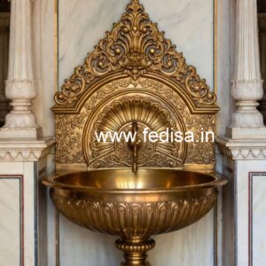 Brass Wash Basin Design Ideas for Modern Indian Homes No-1871