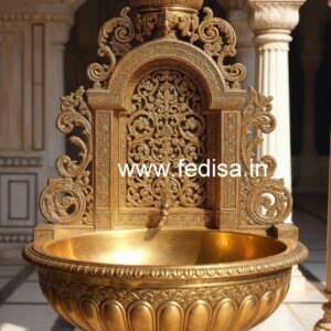 Luxury Brass Wash Basin for Stylish Bathroom Decor No-1872