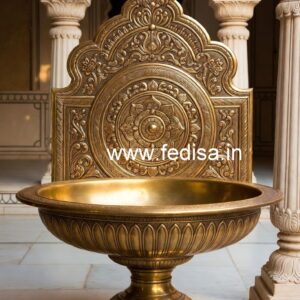 Brass Wash Basin Ideas for Hotel Bathroom Interiors No-1891