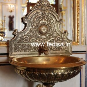 Handmade Brass Wash Basin for Interior Inspiration No-1923