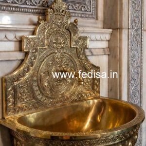 Luxury Brass Wash Basin with Designer Appeal No-1930