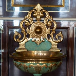 Contemporary Brass Sink Inspiration for Bathrooms No-1941