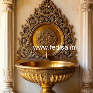 Modern Brass Wash Basin with Classic Elegance No-1947